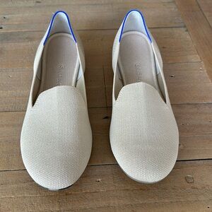 Rothy’s Loafer Ecru Beige Neutral Size 9 Worn Once
